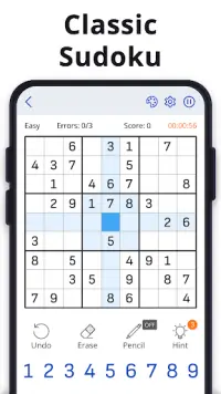 Jeux de Sudoku: Logique Guru Screen Shot 0