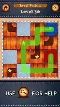 Unblock and Roll the Ball - Sliding Puzzle Game Screen Shot 2