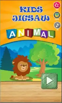 Kids Jigsaw Puzzle - Animal Screen Shot 0
