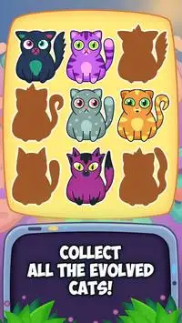 Evolution Of Cats Merge Game: Magic Pets Fun Screen Shot 3