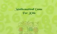 Mathematical game for kids Screen Shot 4