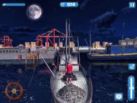 Big Fishing Ship Simulator 3D Screen Shot 10