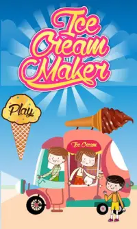 Ice Cream Game Maker cuisson Screen Shot 4