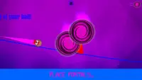 Rolly Portals: Rolling ball 2D portal game offline Screen Shot 0