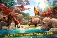 Dinosaurier Rennen Überleben - 3D Simulator Spiel Screen Shot 2