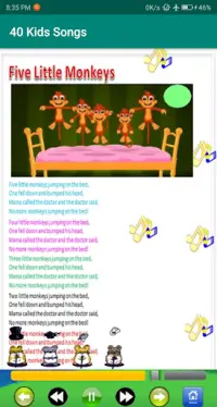 kids song - best offline nursery rhymes Screen Shot 11