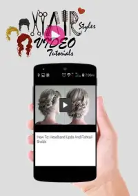 Hairstyles video tutorials Screen Shot 5