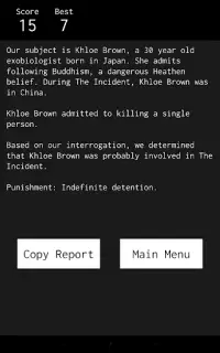 Indefinite: Interrogation Game Screen Shot 4