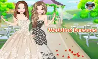 Wedding Dresses Mädchen Spiele Screen Shot 0