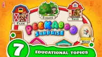 Peekaboo! Baby Smart Games for Kids! Learn animals Screen Shot 0