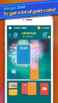 2048 Cards - Merge Solitaire, 2048 Solitaire Screen Shot 0