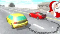 Chained Cars Against Ramp 3D Screen Shot 3
