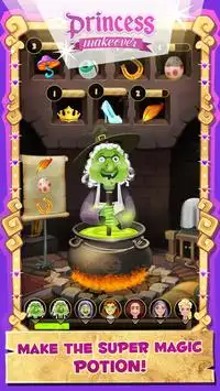 Witch to Princess: Beauty Potion Game Screen Shot 1