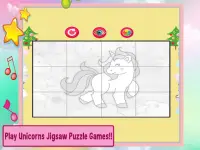 Unicorn Coloring Games Puzzle Screen Shot 11