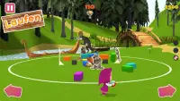 Mascha und der Bär: Spiel mit dem Ball Screen Shot 1