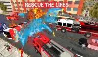 Emergency Fire Fighter Simulator: Fire Engine Game Screen Shot 6