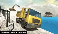 Offroad Snow Truck Drive 2017 Screen Shot 0