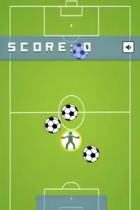 Soccer goal keeper defender Screen Shot 1