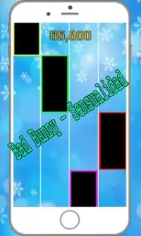 Bad Bunny Piano tiles Screen Shot 0