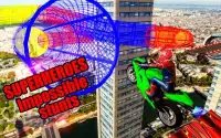 Fast Superhero Bike Stunt Racing Screen Shot 4
