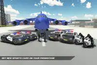警察 飛行機 トランスポーター シミュレータ 2017 Screen Shot 3