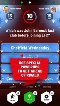 Liverpool FC Quiz Rivals: The Official LFC Game Screen Shot 1