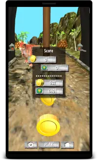 Jurassic Runner Raptor World Island Run Screen Shot 2