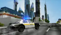 Езда на городской полицейской Screen Shot 2