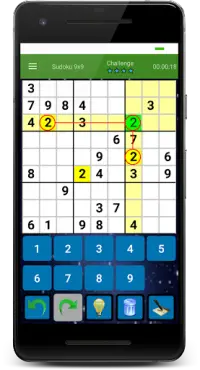 Free Offline Sudoku Classic Puzzle Screen Shot 2