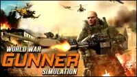 World War Gunner Simulation: WW2 Gun Games 2020 Screen Shot 0