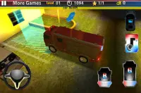 Truck Parking 3D: Fire Truck Screen Shot 1