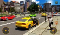 도시 택시 자동차 - 택시 운전 게임 Screen Shot 5