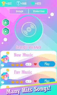 Dadju - Piano Tiles Game Screen Shot 0