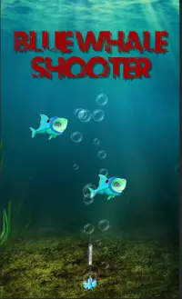 Blue Whale Shooter challenge v2 🐋 Screen Shot 0