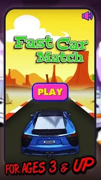 Fast Car Match Screen Shot 0