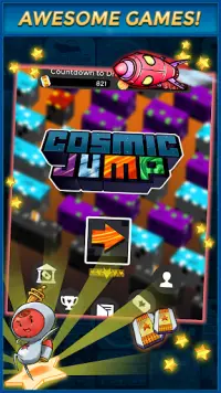 Cosmic Jump - Make Money Free Screen Shot 2