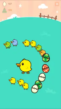 Happy Mrs Duck Lays Eggs Game Screen Shot 2