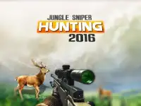 Jungle Sniper Hunting 3D 2016 Screen Shot 5