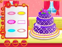 Wedding Cake Decoration - Sweet Cake Maker Games Screen Shot 1