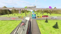 تدريب سباقات محاكي 2019: قطار جديد ألعاب 3D Screen Shot 11