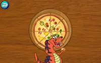 Dino Pizza - Juegos de cocina para niños gratis Screen Shot 7