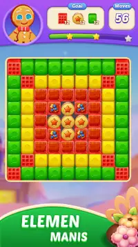 Gingy Blast:Cubes Puzzle Game Screen Shot 1