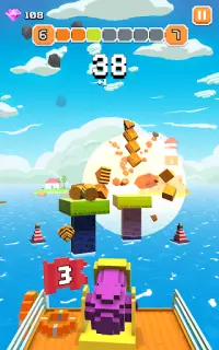 Blocky Tower - Knock Box Balls Ultimate Knock Out Screen Shot 18