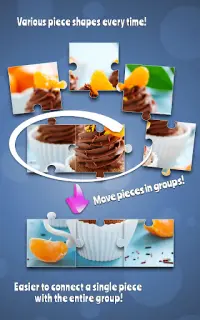 Cupcakes Jigsaw Puzzle Game Screen Shot 5