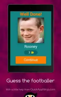 Guess the child footballer Screen Shot 8