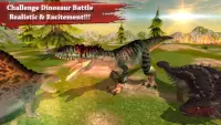 Allosaurus সিমুলেটর: ডাইনোসর সারাইভিয়াল যুদ্ধ 3D Screen Shot 0