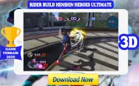 Rider Fighters Build Henshin Legend Ultimate 3D Screen Shot 1