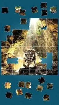 Tiger Puzzle-Spiele Screen Shot 1