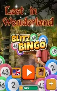 Blitz Bingo Lost in Wonderland Screen Shot 0
