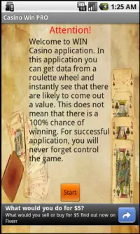 Intelligente la roulette Screen Shot 1